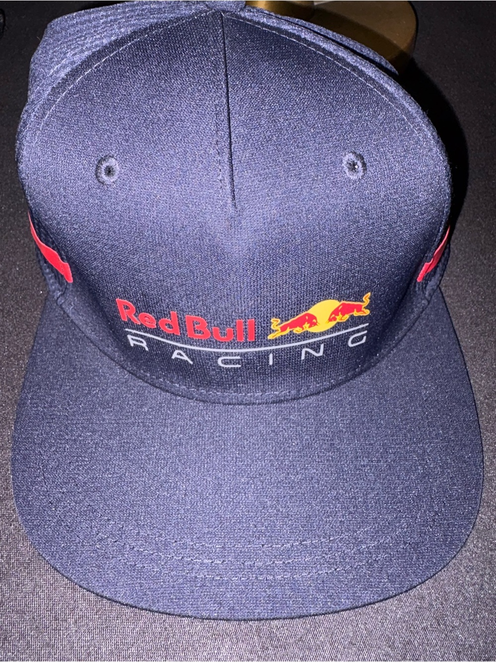 Red Bull Racing Navy Logo Snapback Hat